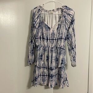 Aura Oral Tradition Tie-Dye Dress small EUC
